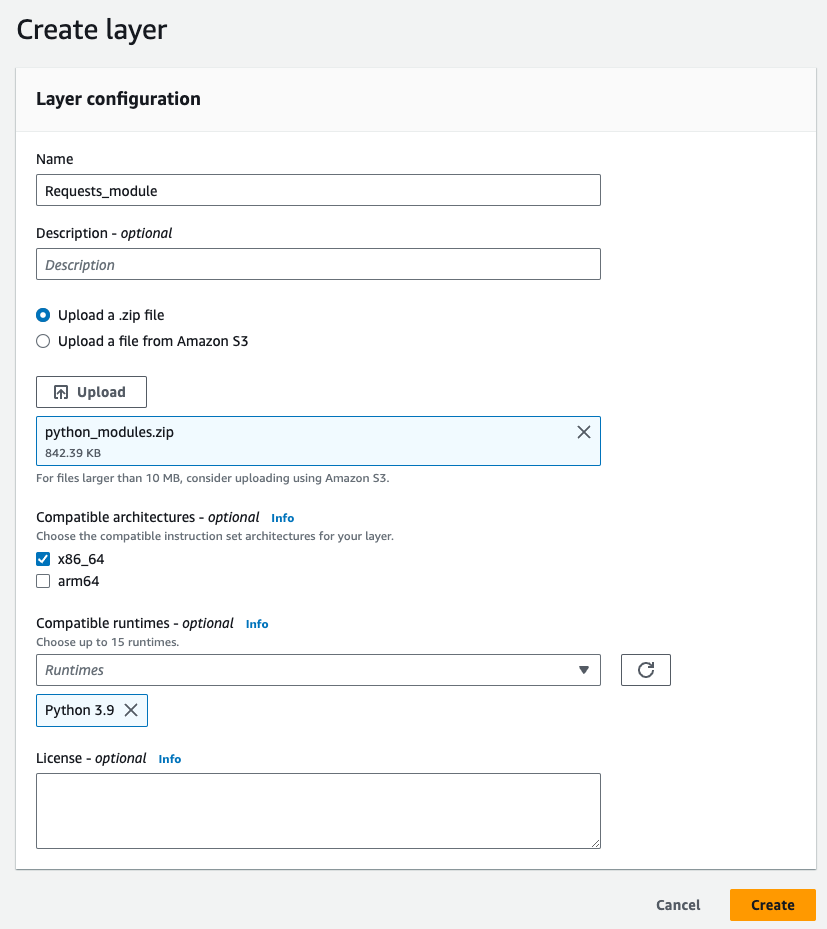 Layer Config