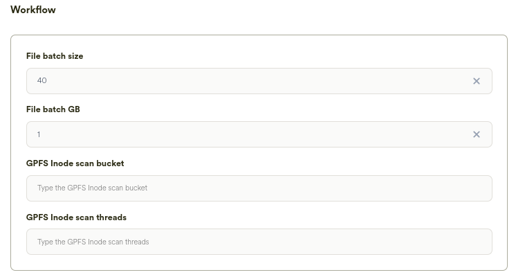 Add Site Workflow Settings
