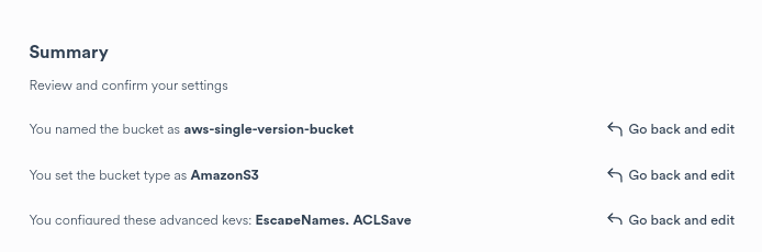 |brand_backend_name| Bucket Wizard Summary
